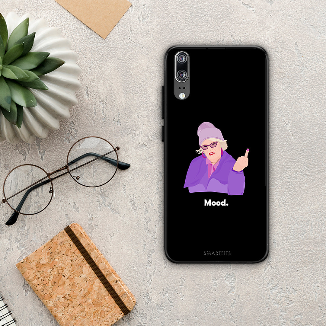 Grandma Mood Black - Huawei P20 θήκη