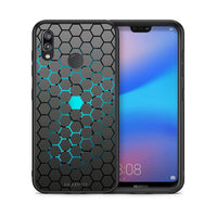 Thumbnail for Θήκη Huawei P20 Lite Hexagonal Geometric από τη Smartfits με σχέδιο στο πίσω μέρος και μαύρο περίβλημα | Huawei P20 Lite Hexagonal Geometric case with colorful back and black bezels