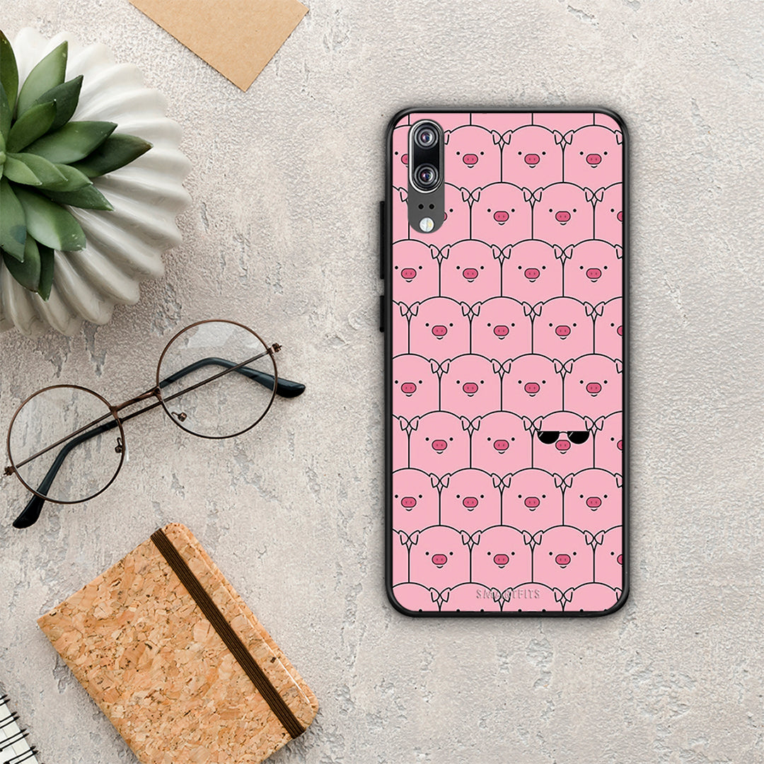 Pig Glasses - Huawei P20 θήκη