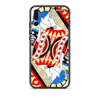 Thumbnail for huawei p20 pro Card Love θήκη από τη Smartfits με σχέδιο στο πίσω μέρος και μαύρο περίβλημα | Smartphone case with colorful back and black bezels by Smartfits