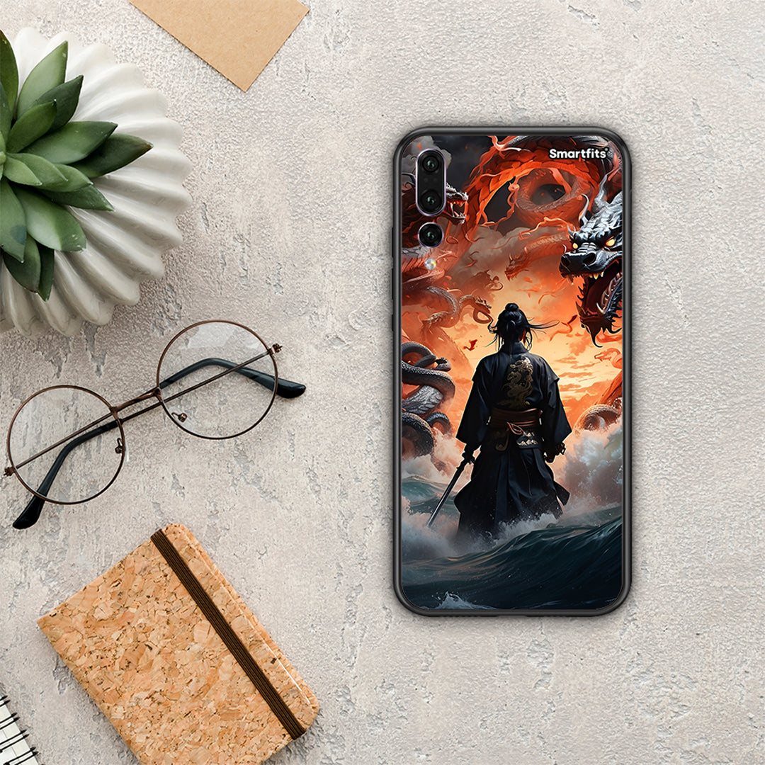 Dragons Fight - Huawei P20 Pro θήκη