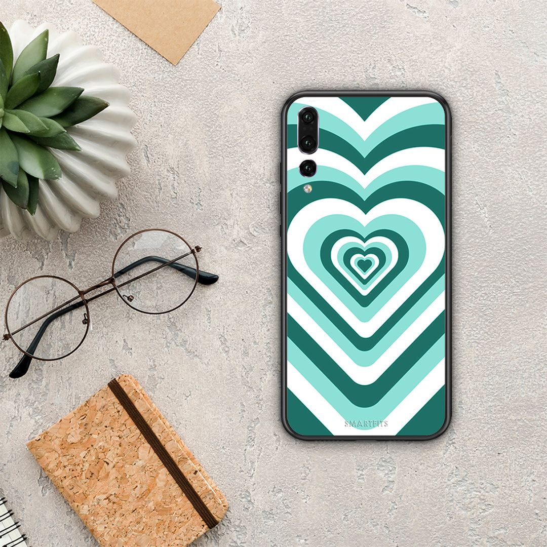 Green Hearts - Huawei P20 Pro θήκη