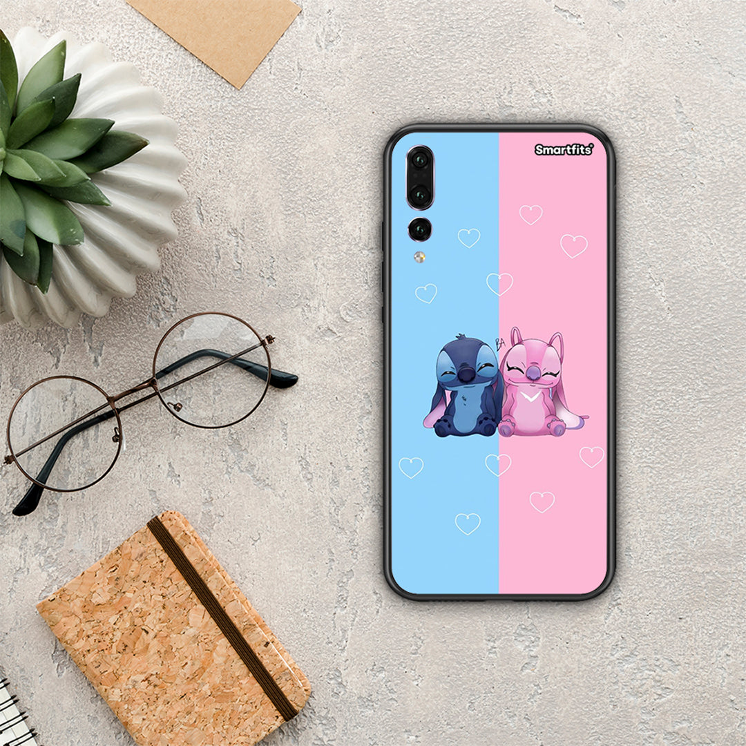 Stitch And Angel - Huawei P20 Pro θήκη