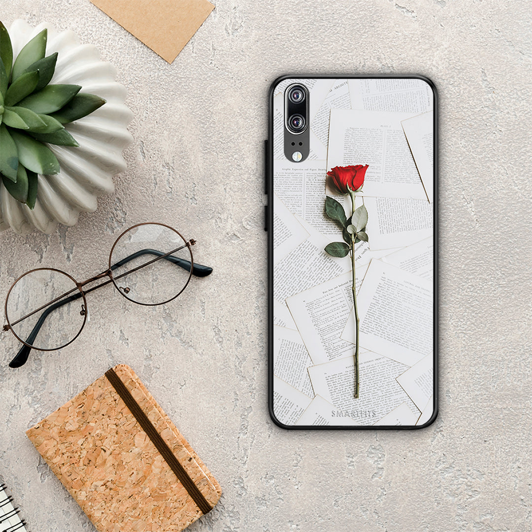 Red Rose - Huawei P20 θήκη