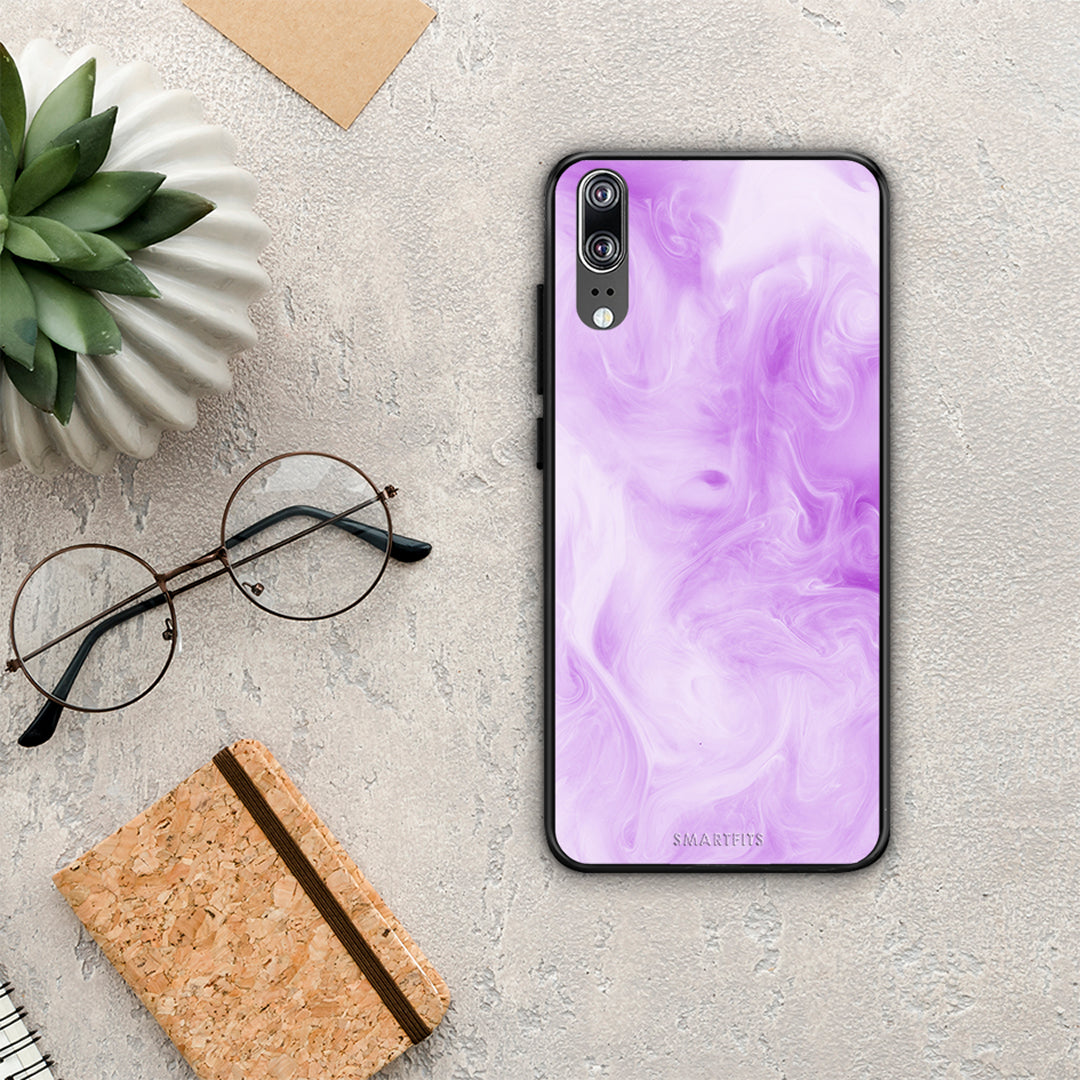 Watercolor Lavender - Huawei P20 θήκη