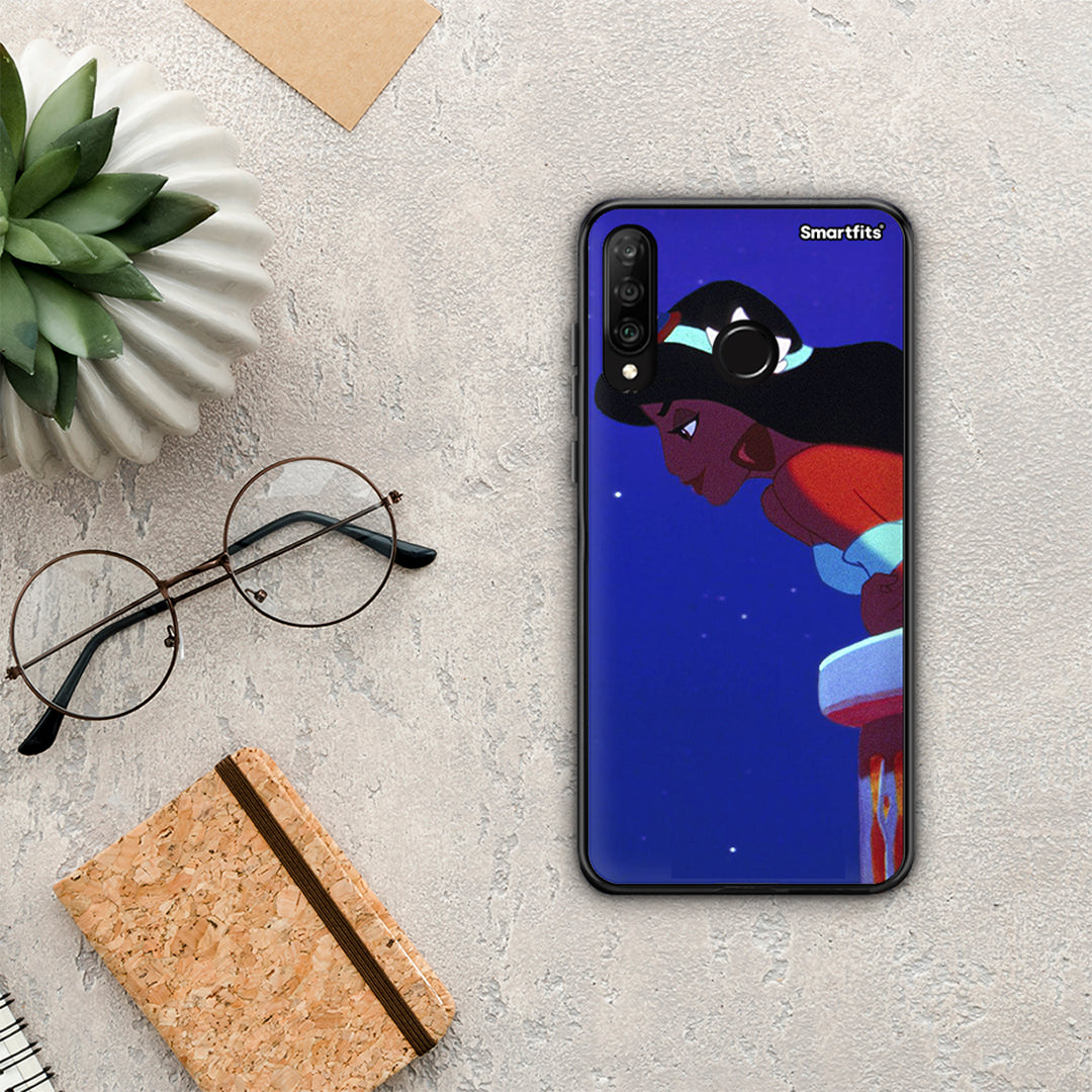 Alladin And Jasmine Love 2 - Huawei P30 Lite θήκη