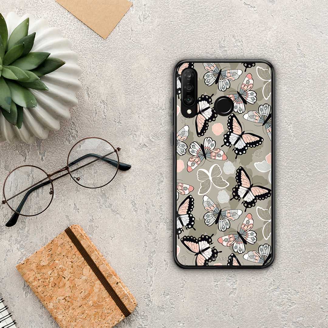 Boho Butterflies - Huawei P30 Lite θήκη