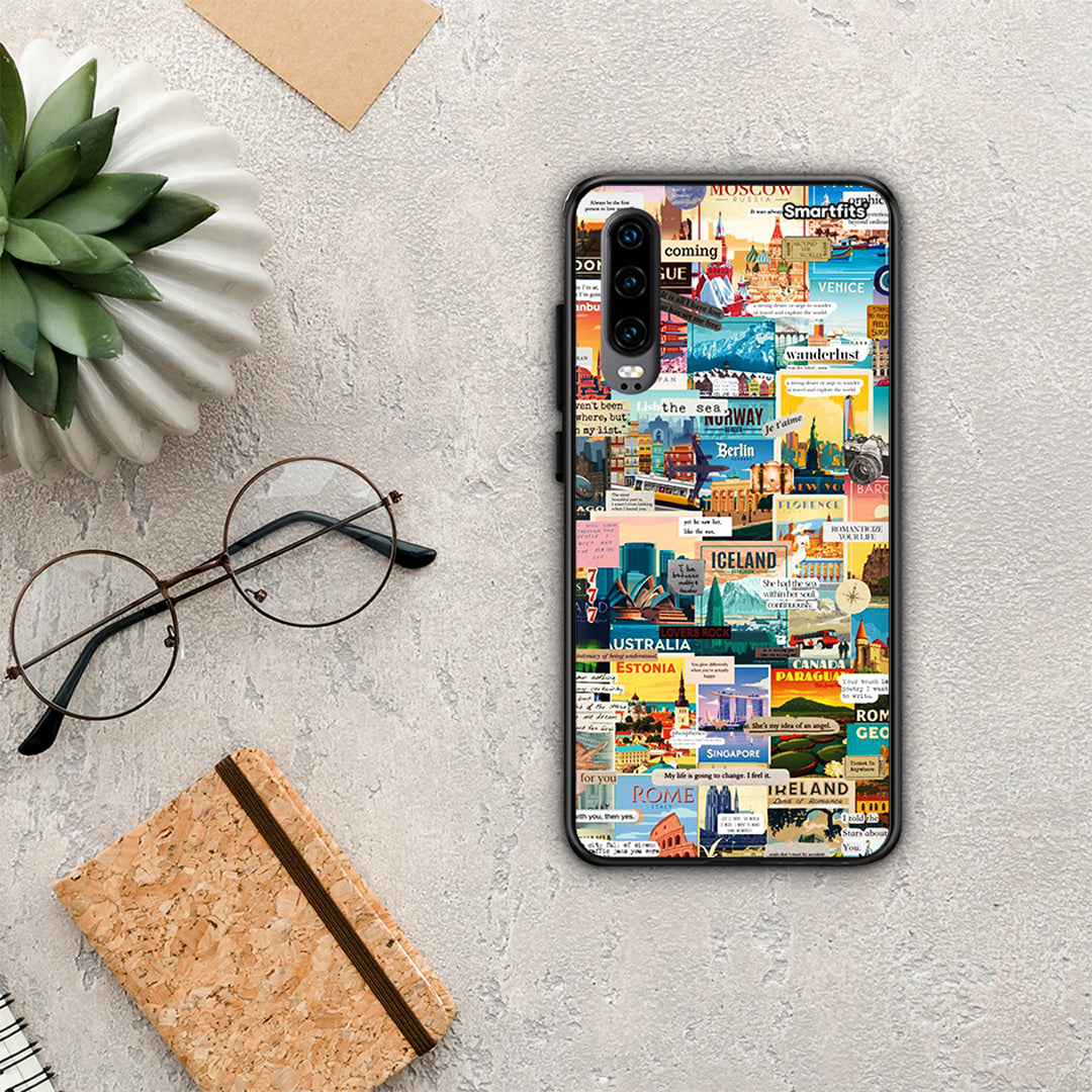 Live To Travel - Huawei P30 θήκη