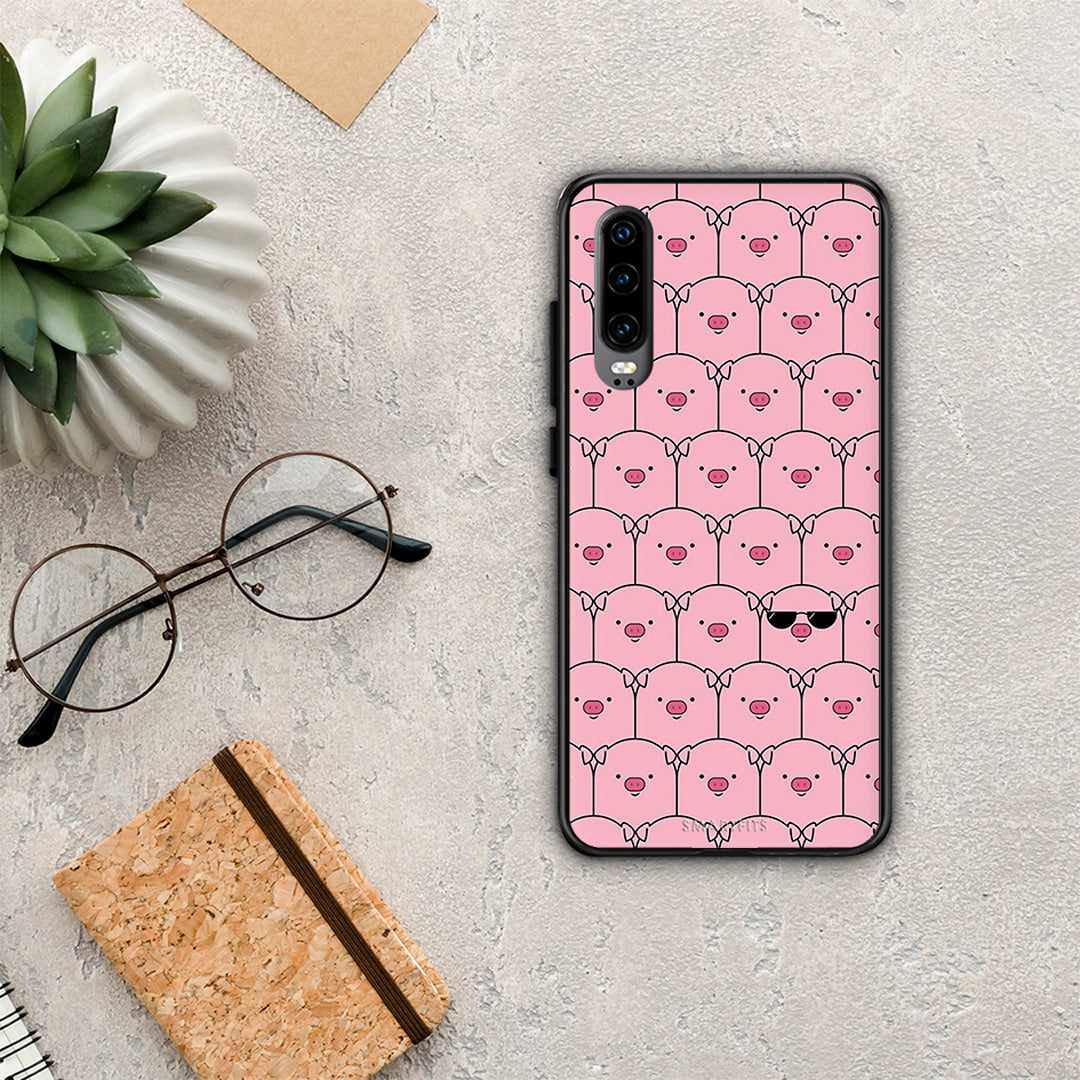 Pig Glasses - Huawei P30 θήκη