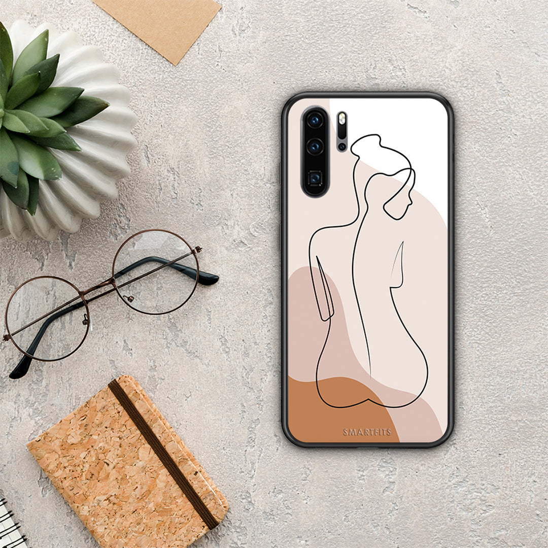LineArt Woman - Huawei P30 Pro θήκη