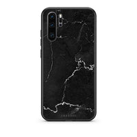 Thumbnail for Huawei P30 Pro Marble Black θήκη από τη Smartfits με σχέδιο στο πίσω μέρος και μαύρο περίβλημα | Smartphone case with colorful back and black bezels by Smartfits