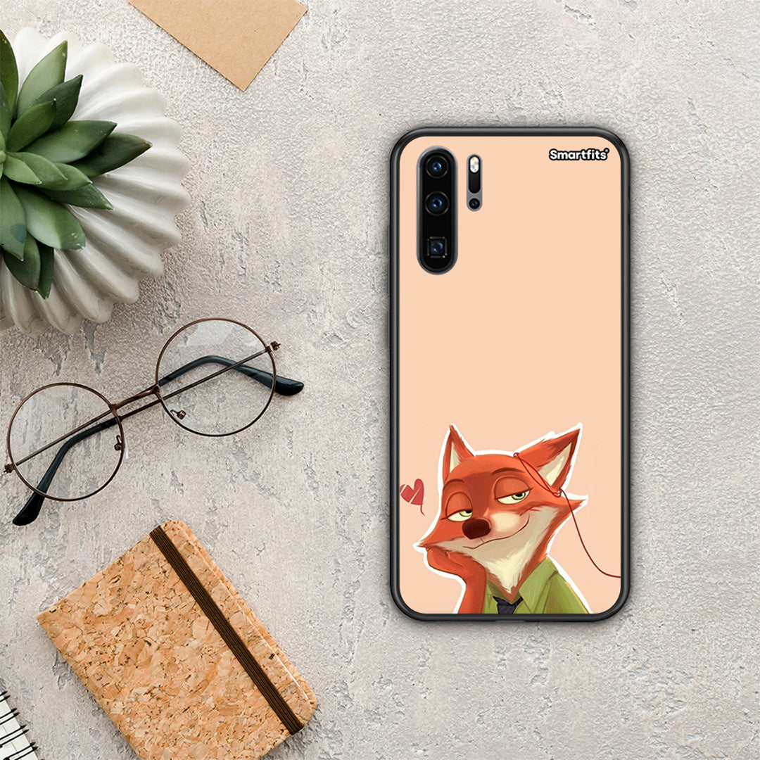 Nick Wilde And Judy Hopps Love 1 - Huawei P30 Pro θήκη