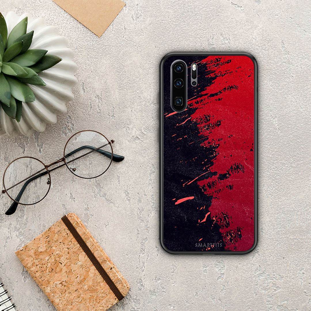 Red Paint - Huawei P30 Pro θήκη