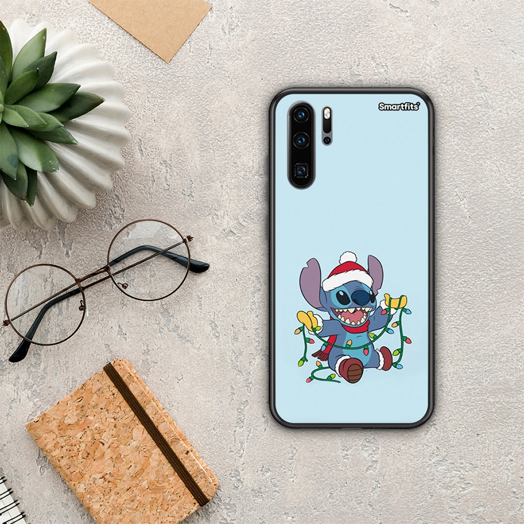 Santa Stich - Huawei P30 Pro θήκη