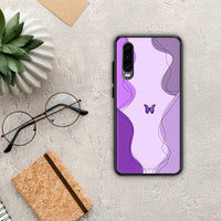 Thumbnail for Purple Mariposa - Huawei P30 θήκη