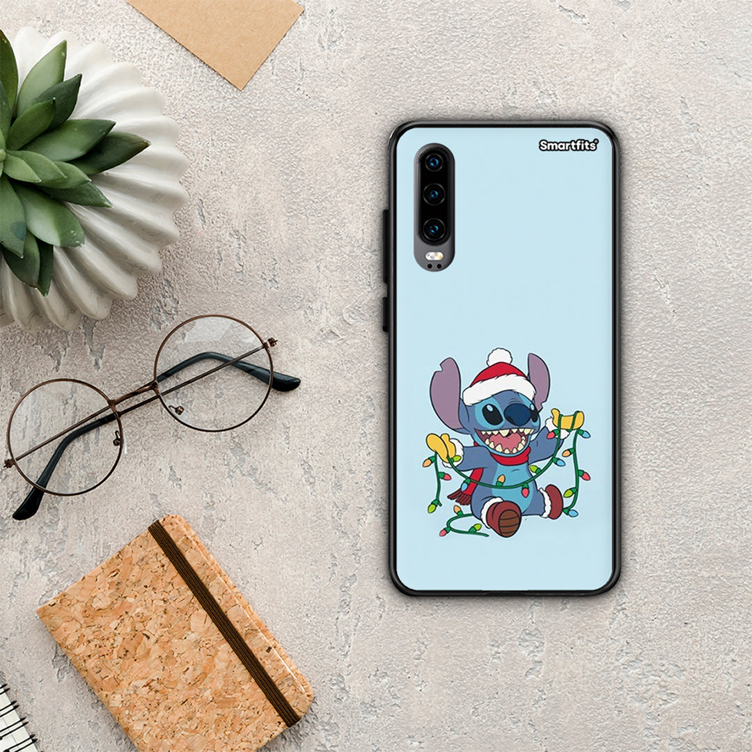 Santa Stich - Huawei P30 θήκη