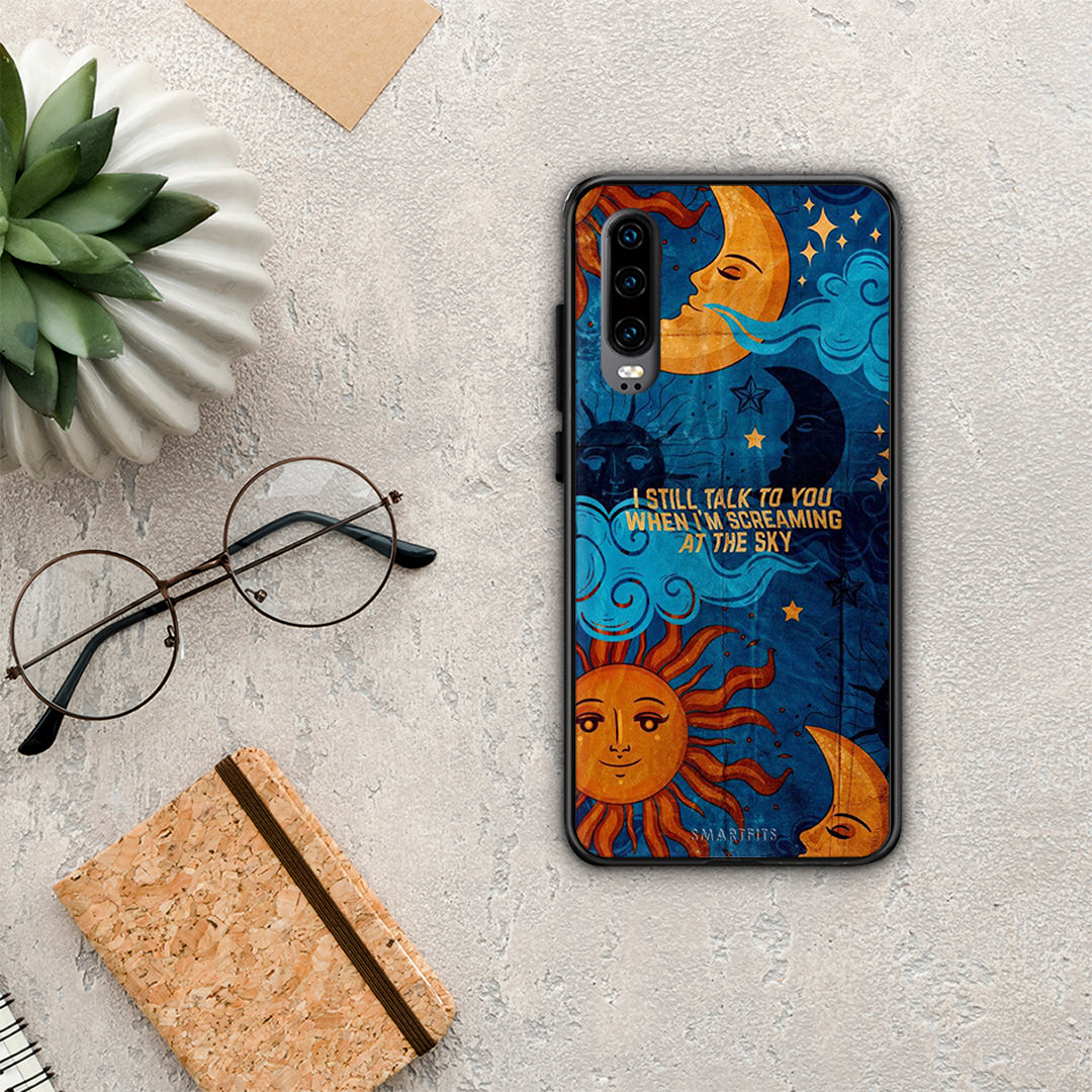 Screaming Sky - Huawei P30 θήκη