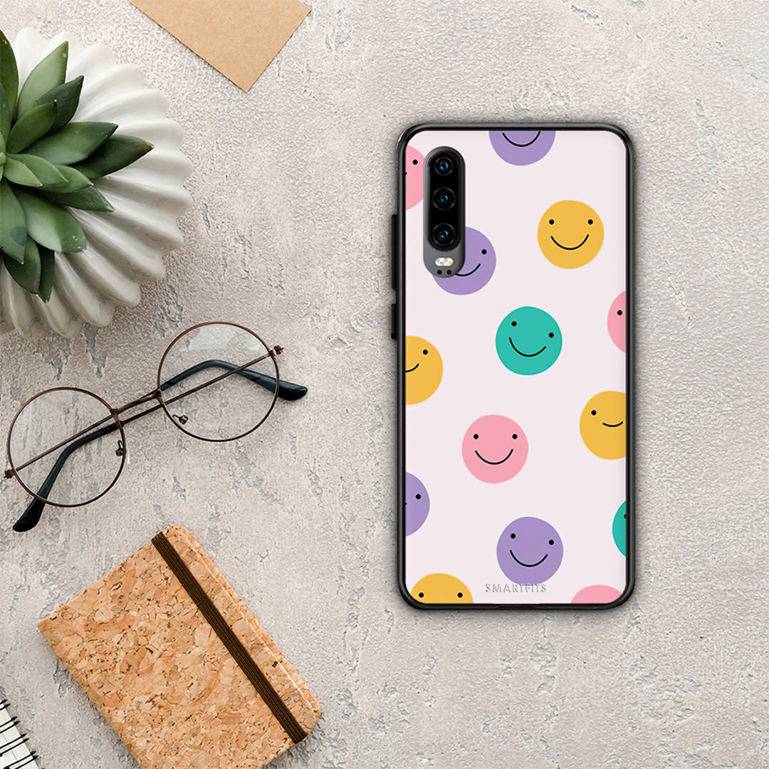 Smiley Faces - Huawei P30 θήκη