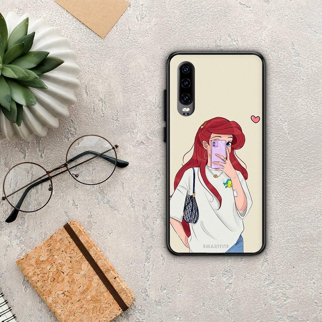 Walking Mermaid - Huawei P30 θήκη