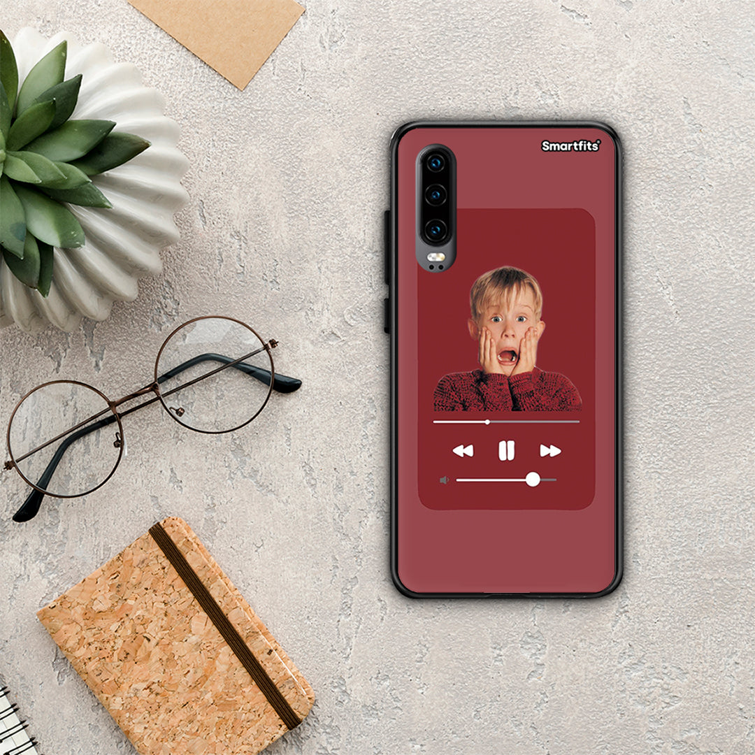 Xmas Alone Music - Huawei P30 θήκη