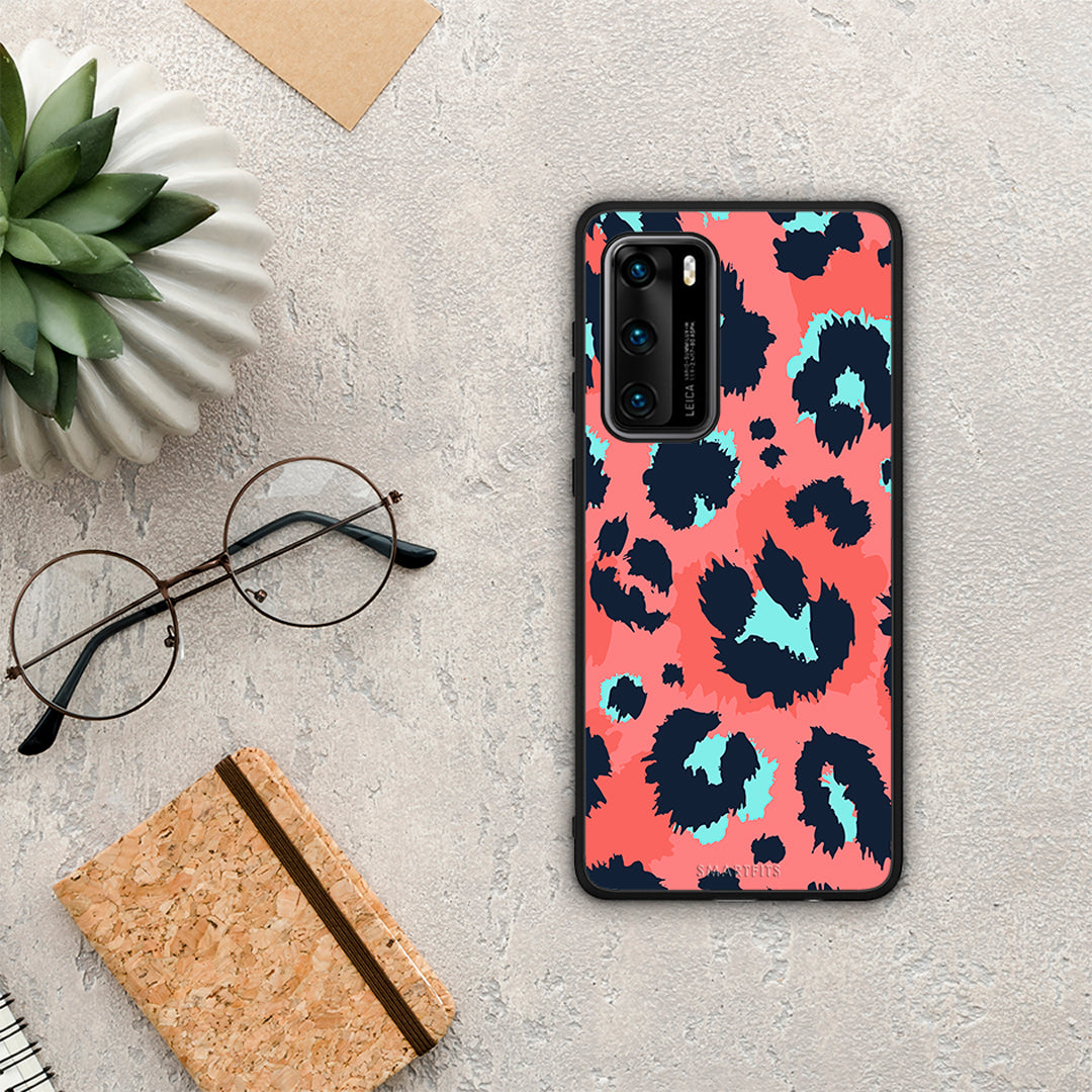 Animal Pink Leopard - Huawei P40 θήκη
