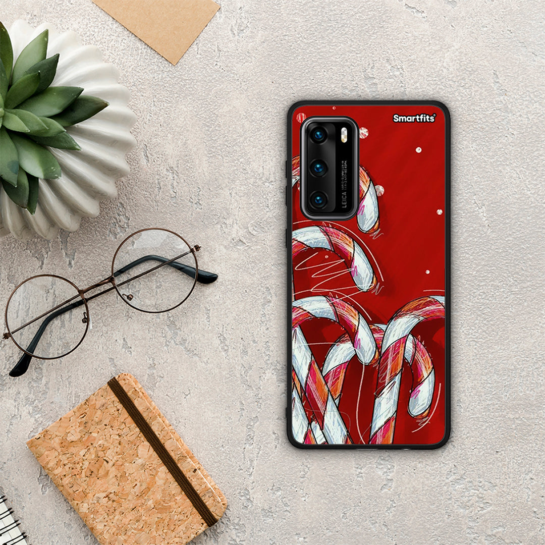 Candy Cane - Huawei P40 θήκη