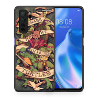 Thumbnail for Θήκη Huawei P40 Lite 5G Ninja Turtles από τη Smartfits με σχέδιο στο πίσω μέρος και μαύρο περίβλημα | Huawei P40 Lite 5G Ninja Turtles Case with Colorful Back and Black Bezels