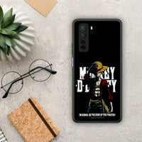 Thumbnail for Θήκη Huawei P40 Lite 5G Pirate King από τη Smartfits με σχέδιο στο πίσω μέρος και μαύρο περίβλημα | Huawei P40 Lite 5G Pirate King Case with Colorful Back and Black Bezels