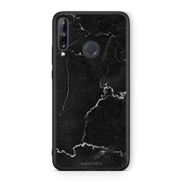 Thumbnail for Huawei P40 Lite E Marble Black θήκη από τη Smartfits με σχέδιο στο πίσω μέρος και μαύρο περίβλημα | Smartphone case with colorful back and black bezels by Smartfits