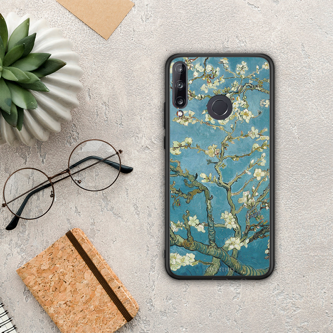 White Blossoms - Huawei P40 Lite E θήκη