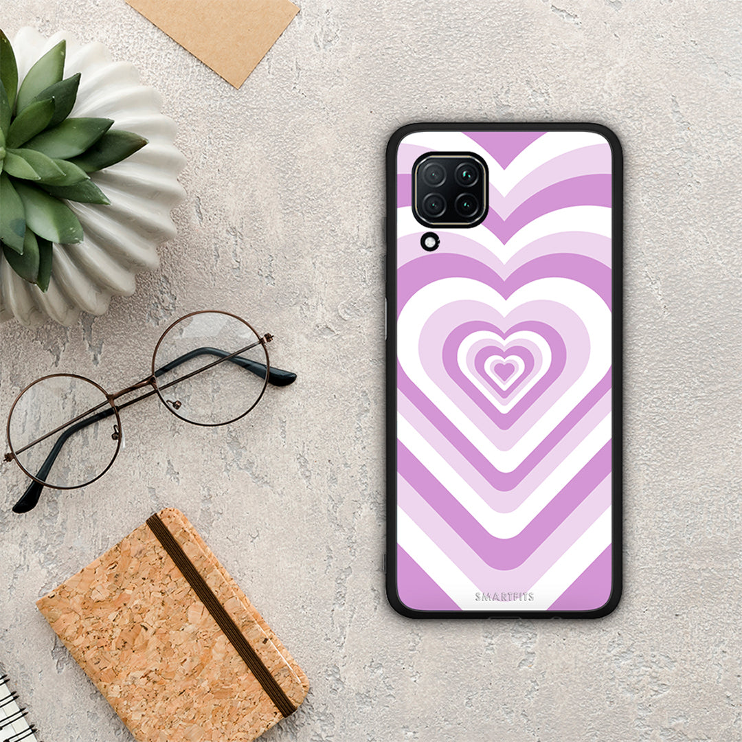 Lilac Hearts - Huawei P40 Lite θήκη