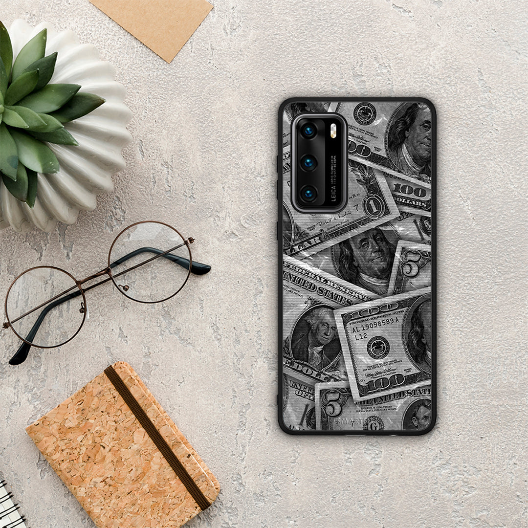 Money Dollars - Huawei P40 θήκη