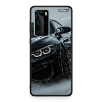 Thumbnail for Huawei P40 Pro Black BMW θήκη από τη Smartfits με σχέδιο στο πίσω μέρος και μαύρο περίβλημα | Smartphone case with colorful back and black bezels by Smartfits