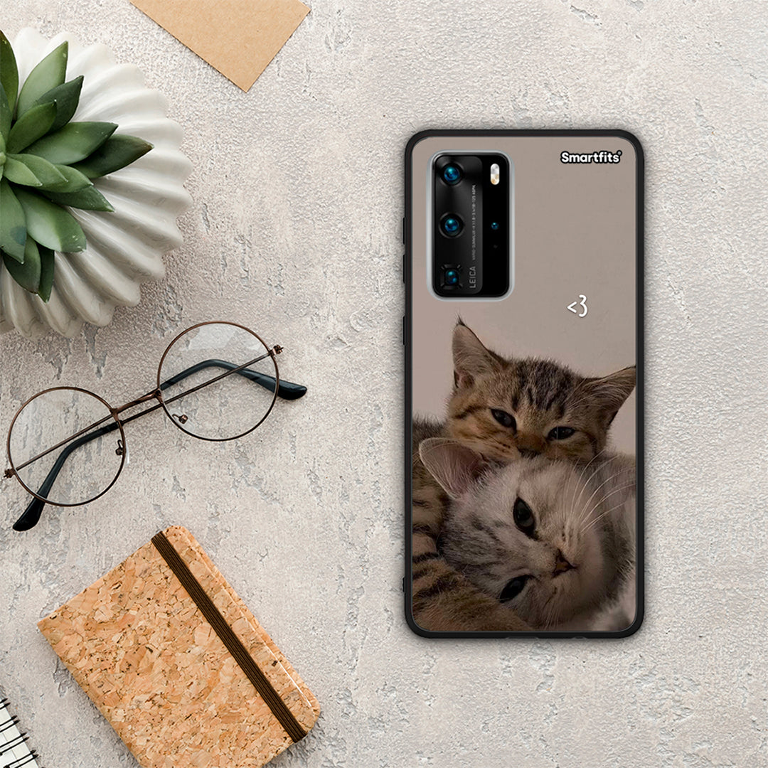 Cats In Love - Huawei P40 Pro θήκη