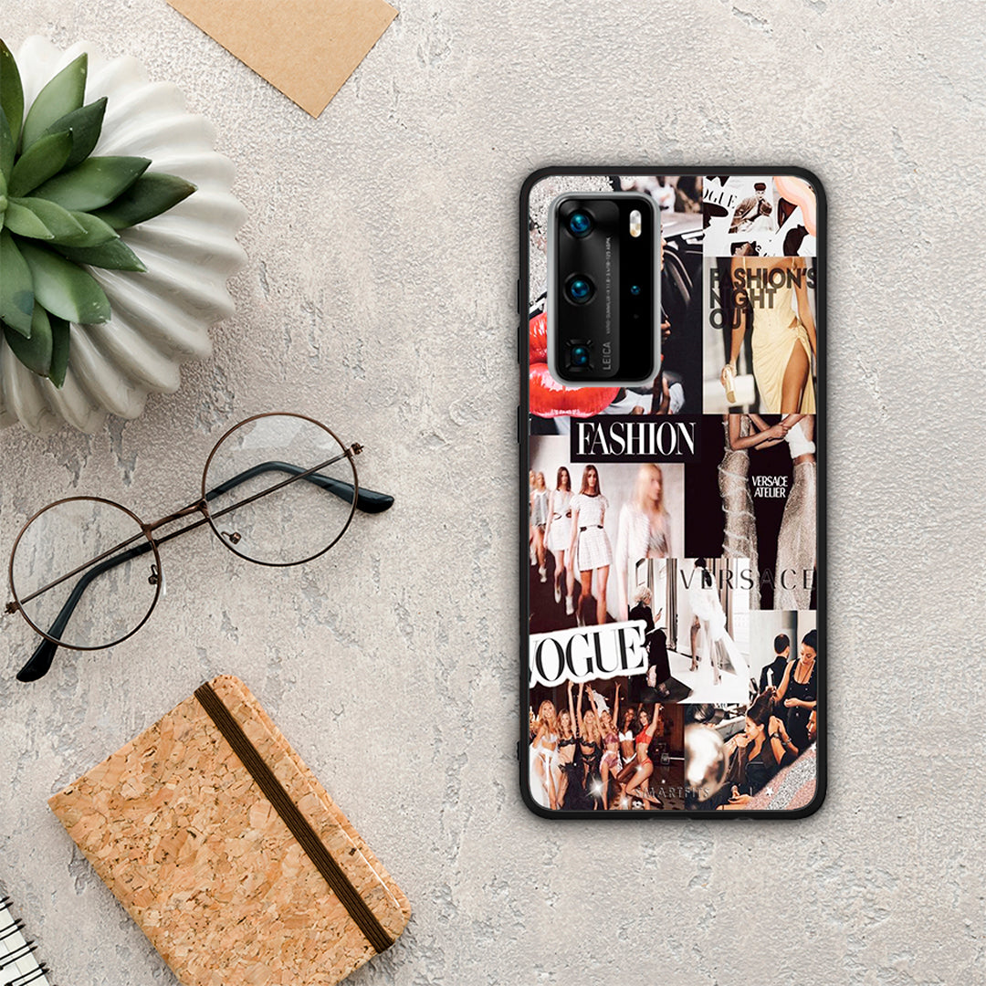 Collage Fashion - Huawei P40 Pro θήκη