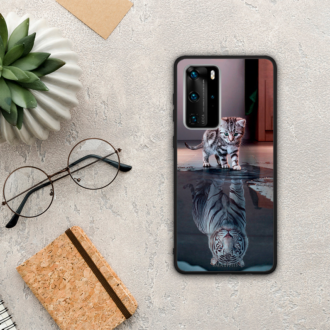 Cute Tiger - Huawei P40 Pro θήκη