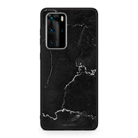 Thumbnail for Huawei P40 Pro Marble Black θήκη από τη Smartfits με σχέδιο στο πίσω μέρος και μαύρο περίβλημα | Smartphone case with colorful back and black bezels by Smartfits