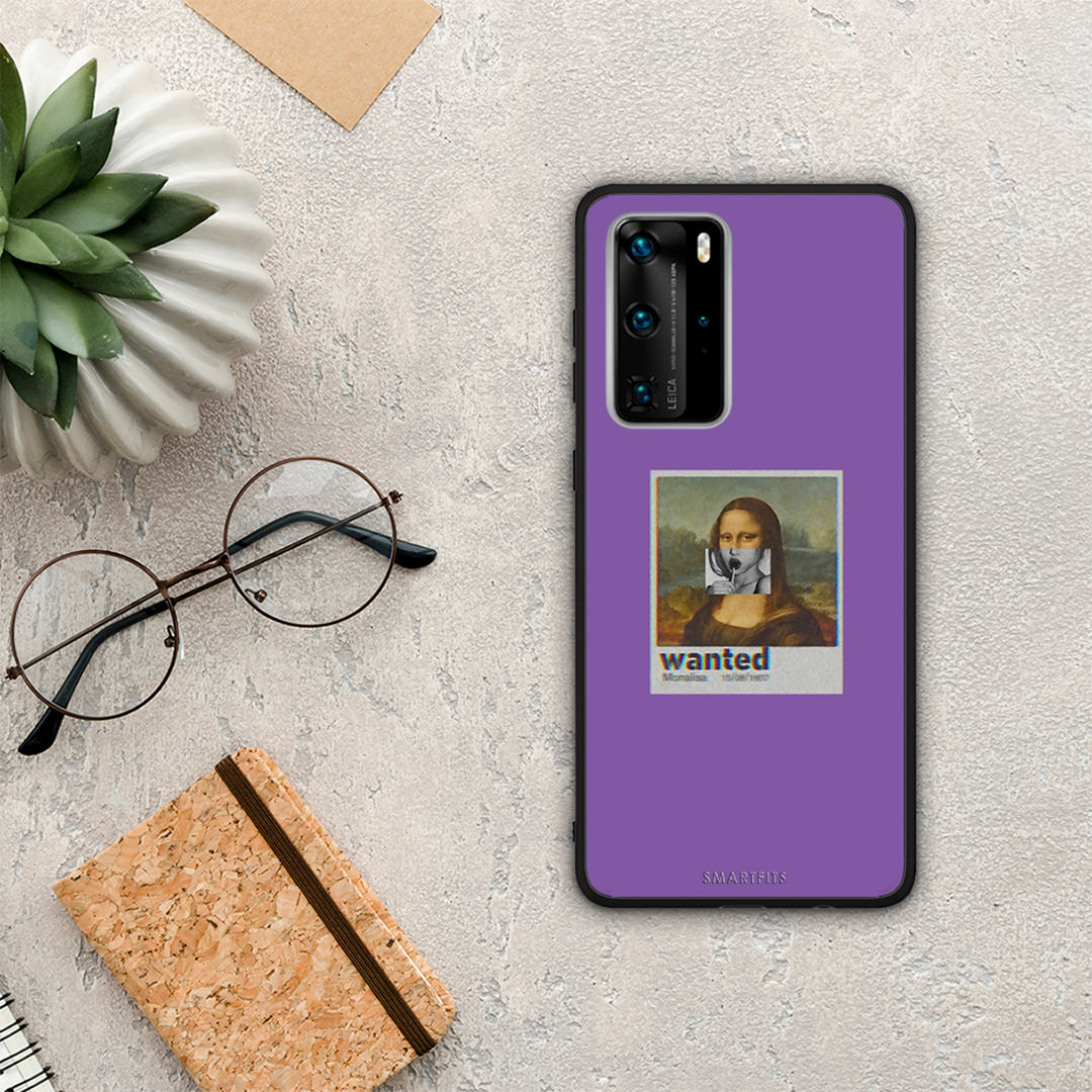 Popart Monalisa - Huawei P40 Pro θήκη