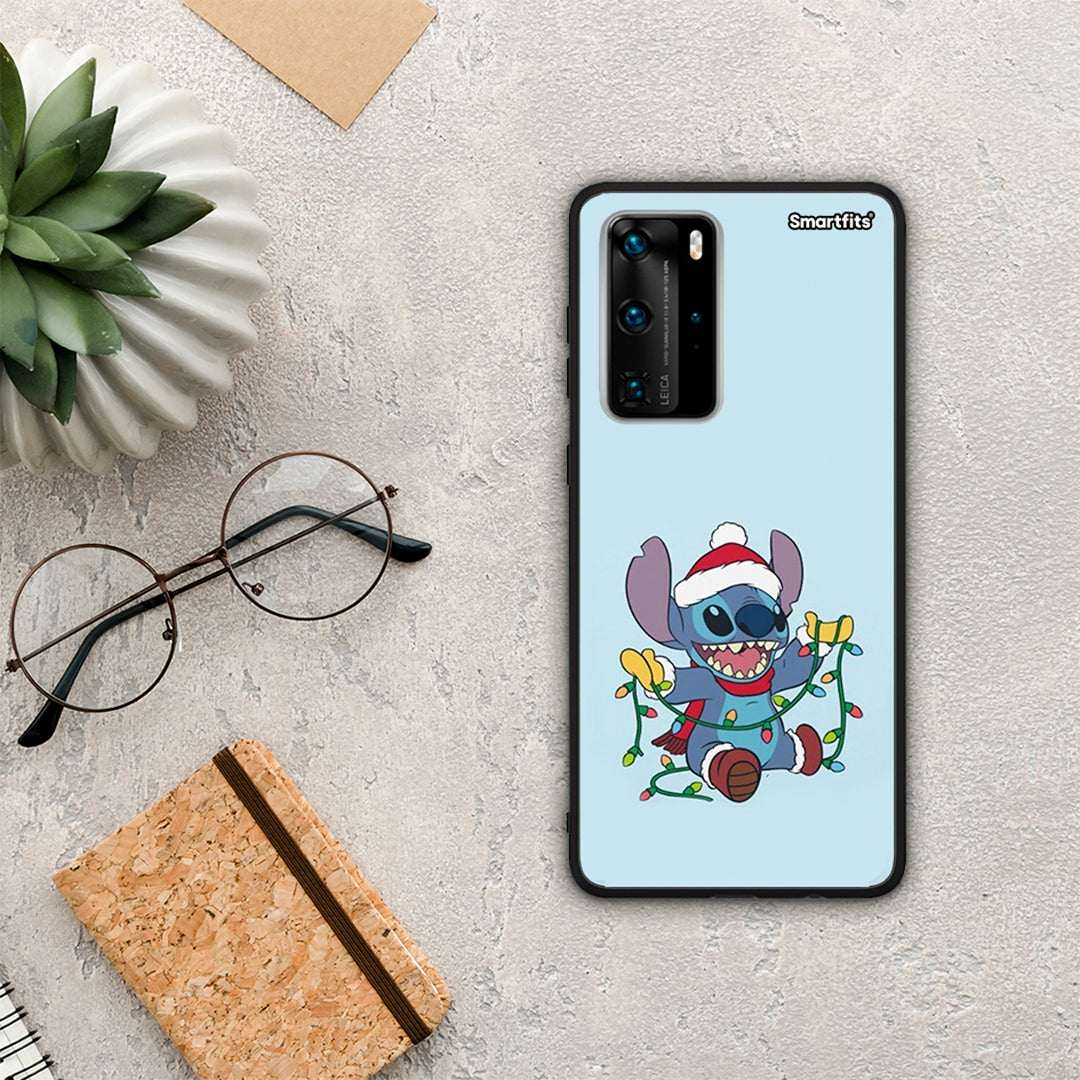 Santa Stich - Huawei P40 Pro θήκη