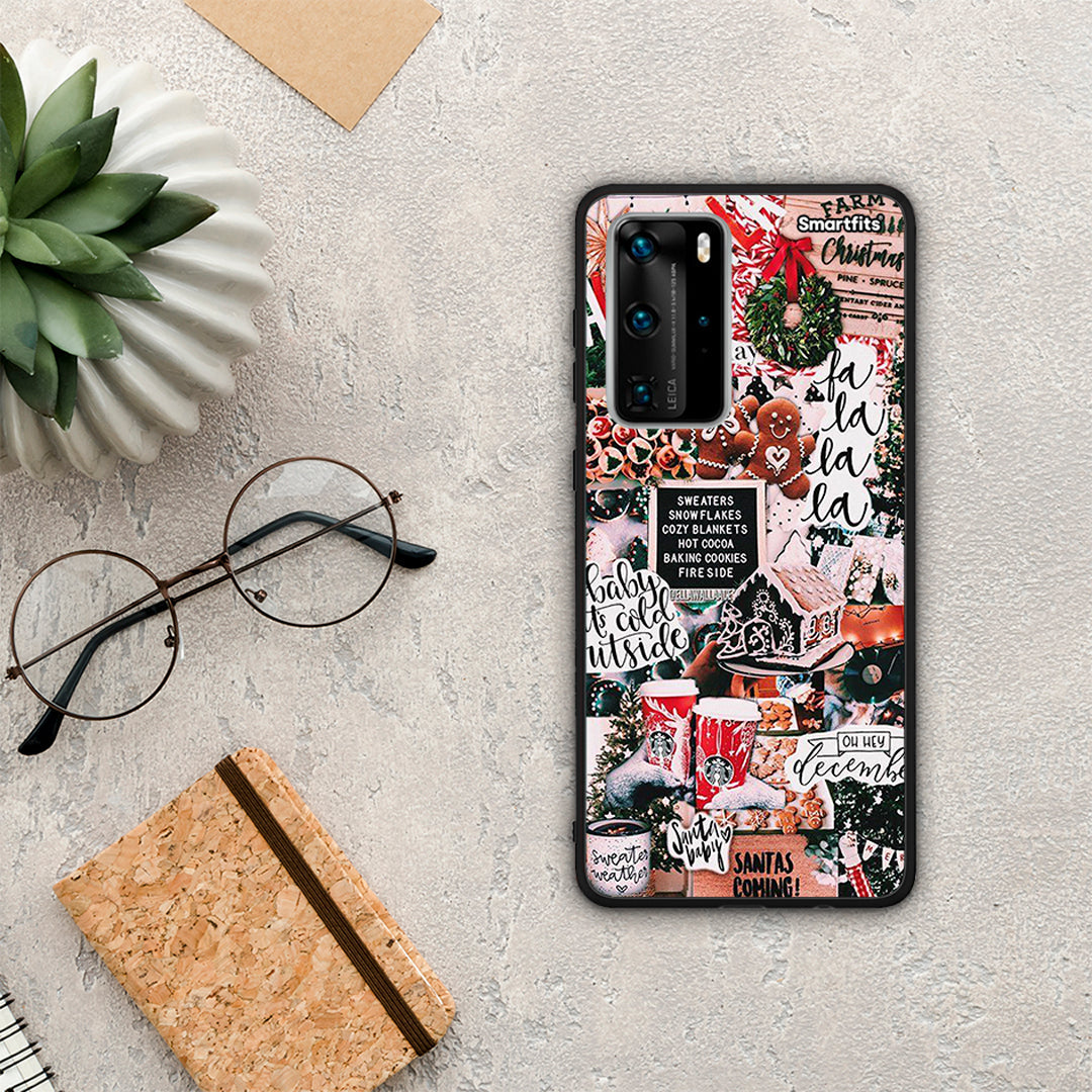 Xmas Habbits - Huawei P40 Pro θήκη