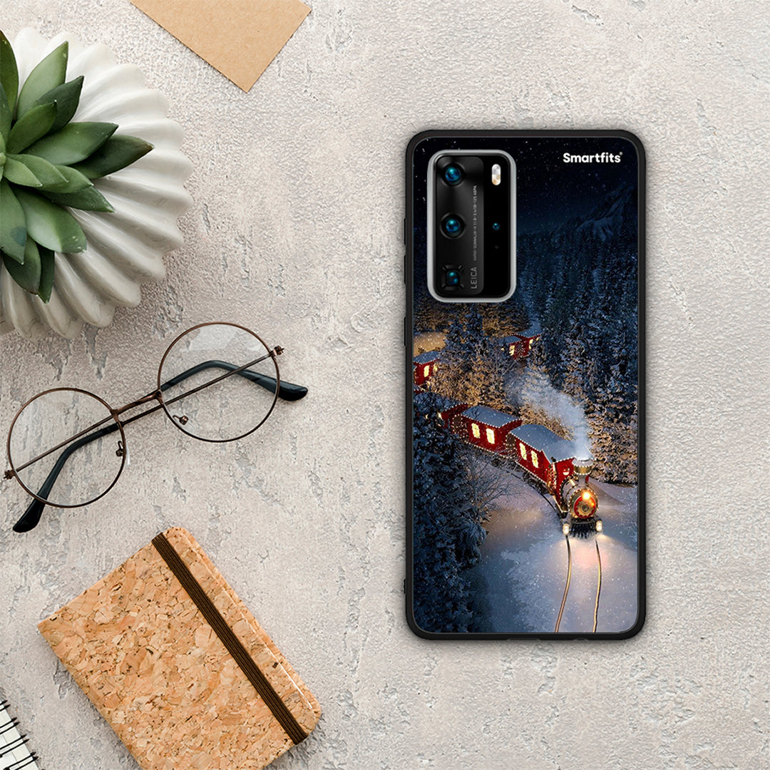 Xmas Train - Huawei P40 Pro θήκη