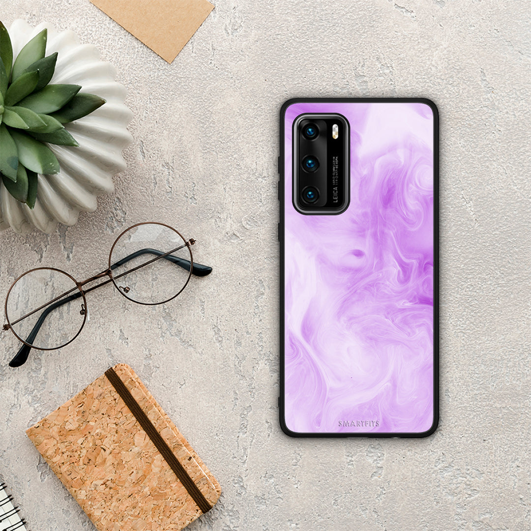 Watercolor Lavender - Huawei P40 θήκη