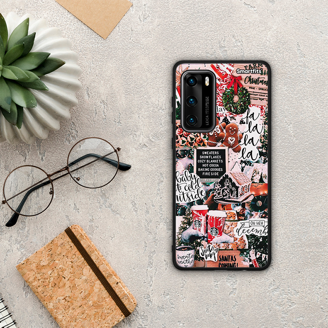 Xmas Habbits - Huawei P40 θήκη