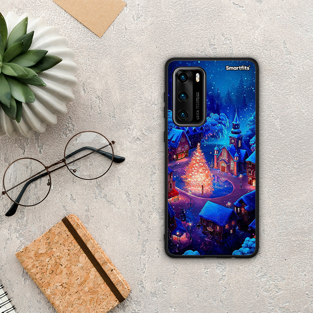 Xmas Village - Huawei P40 θήκη