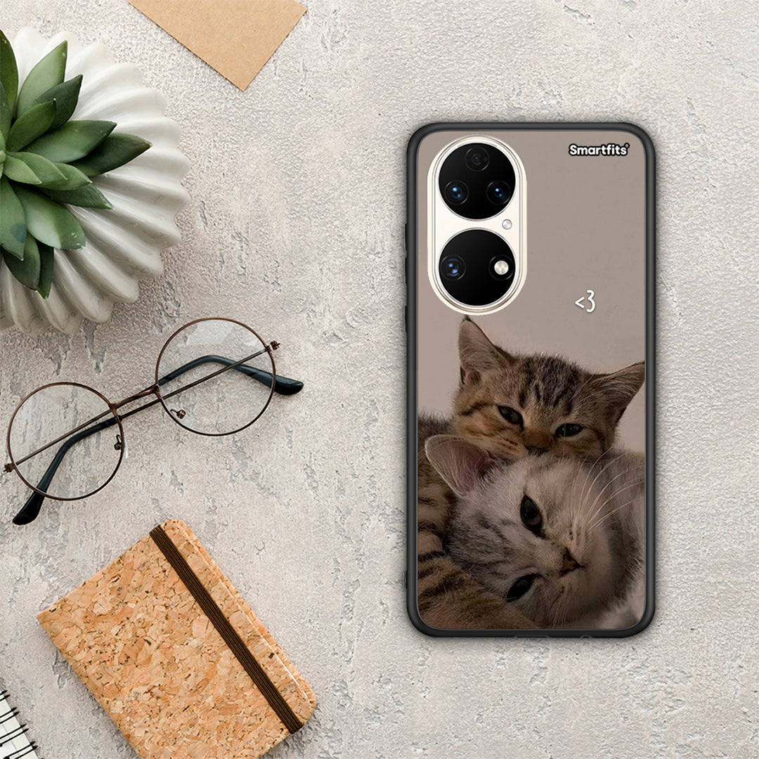 Cats In Love - Huawei P50 θήκη
