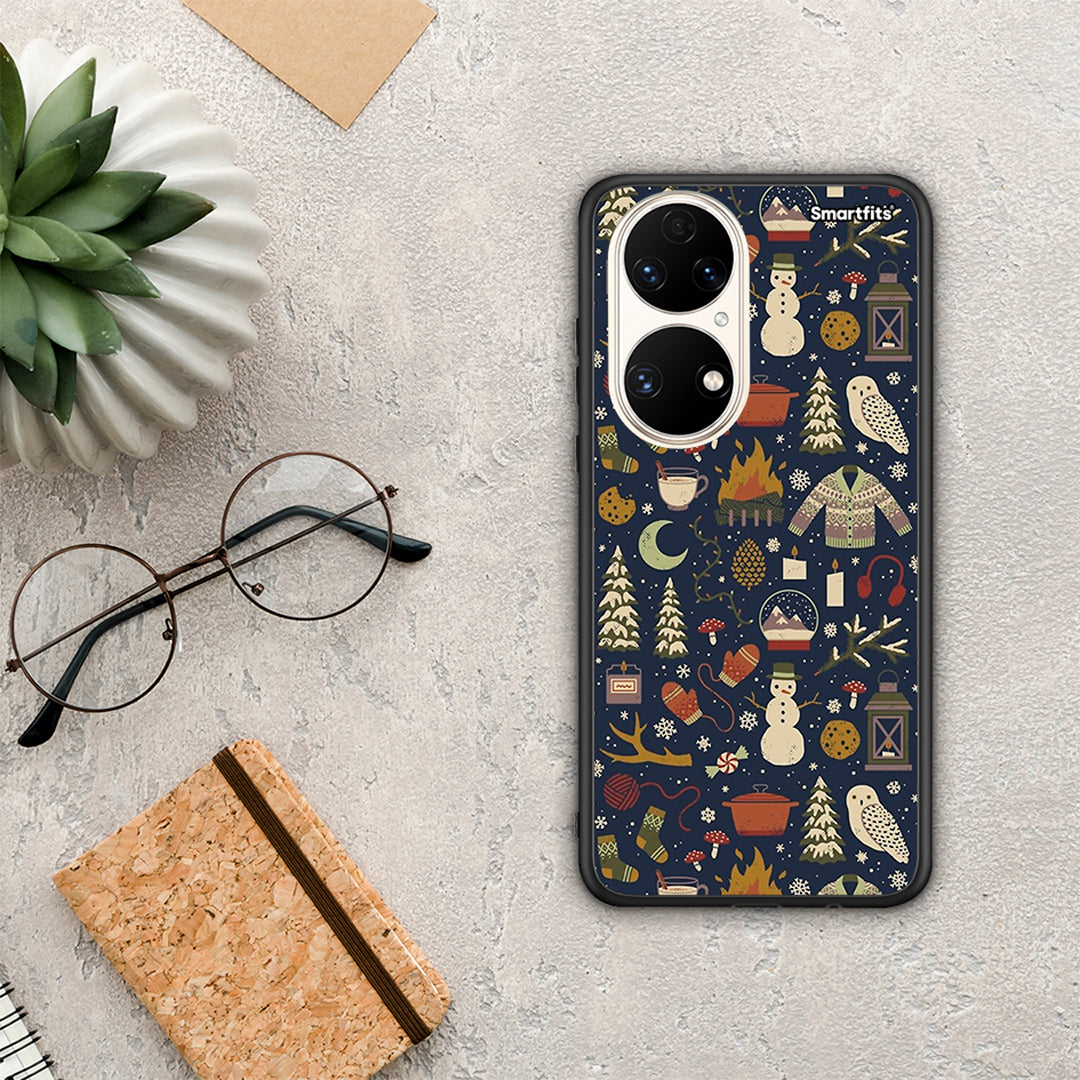 Christmas Elements - Huawei P50 θήκη