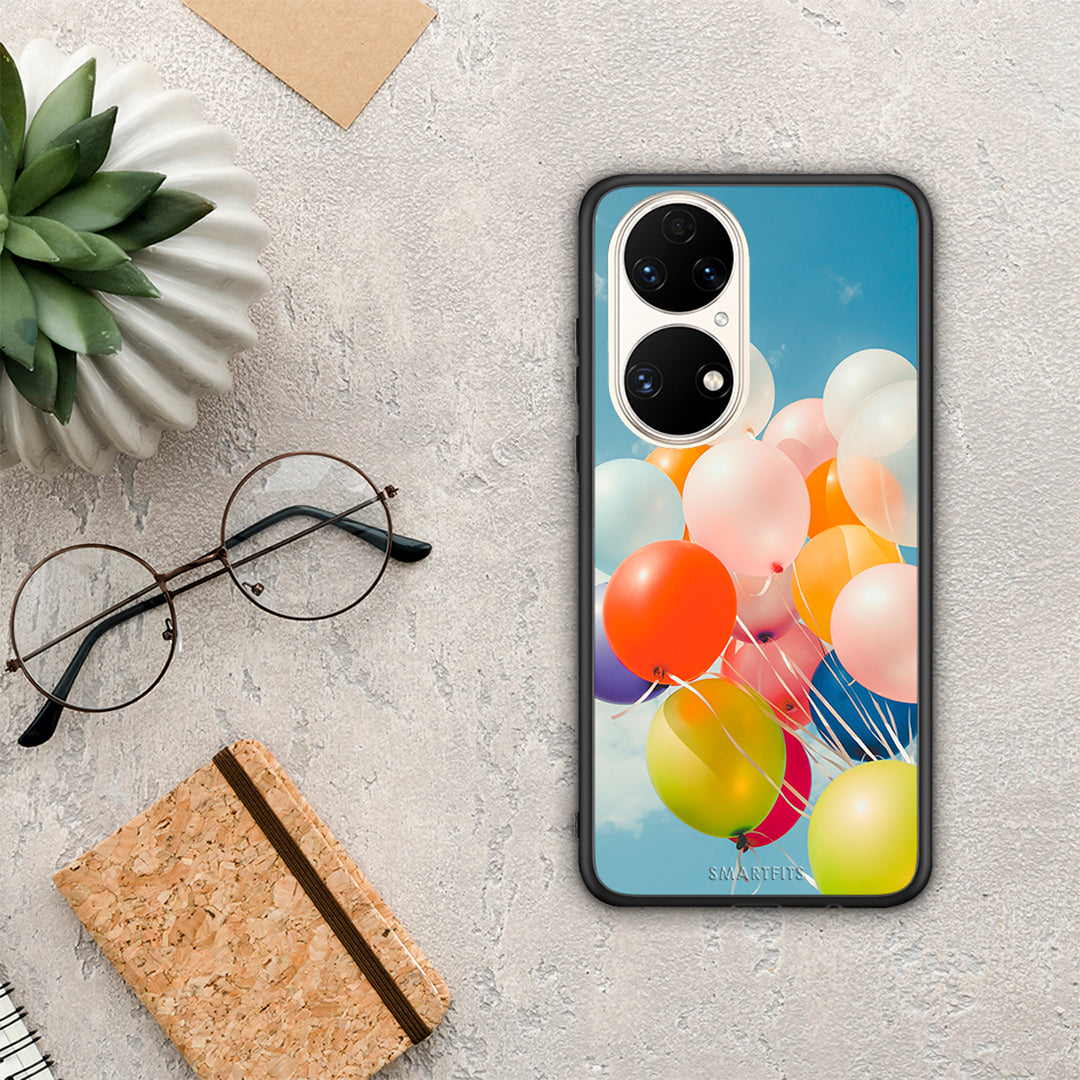 Colorful Balloons - Huawei P50 θήκη