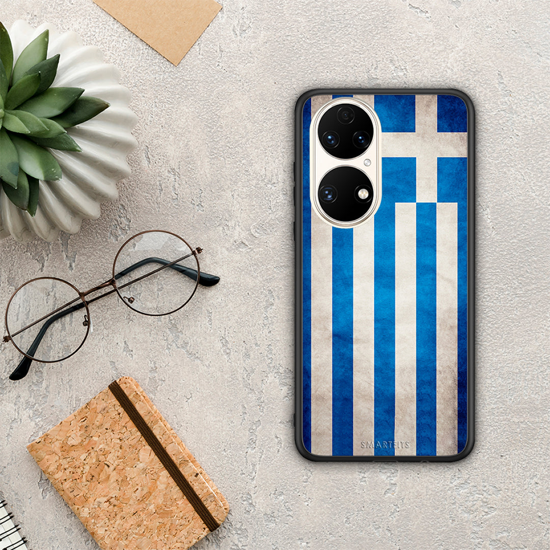 Flag Greek - Huawei P50 θήκη