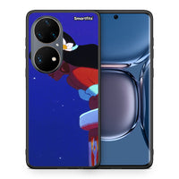 Thumbnail for Θήκη Huawei P50 Pro Alladin And Jasmine Love 2 από τη Smartfits με σχέδιο στο πίσω μέρος και μαύρο περίβλημα | Huawei P50 Pro Alladin And Jasmine Love 2 case with colorful back and black bezels