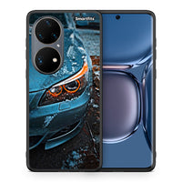 Thumbnail for Θήκη Huawei P50 Pro Bmw E60 από τη Smartfits με σχέδιο στο πίσω μέρος και μαύρο περίβλημα | Huawei P50 Pro Bmw E60 case with colorful back and black bezels